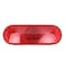 Truck-Lite Super 60, Incandescent, Red, Oval, 1 Bulb, Stop/Turn/Tail, PL-3, 12V 60202RP - alternate 2